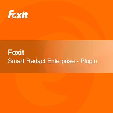 Foxit Smart Redact Enterprise - Wtyczka
