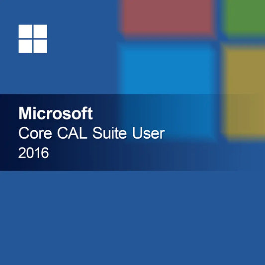 Pakiet użytkownika Microsoft Core CAL 2016