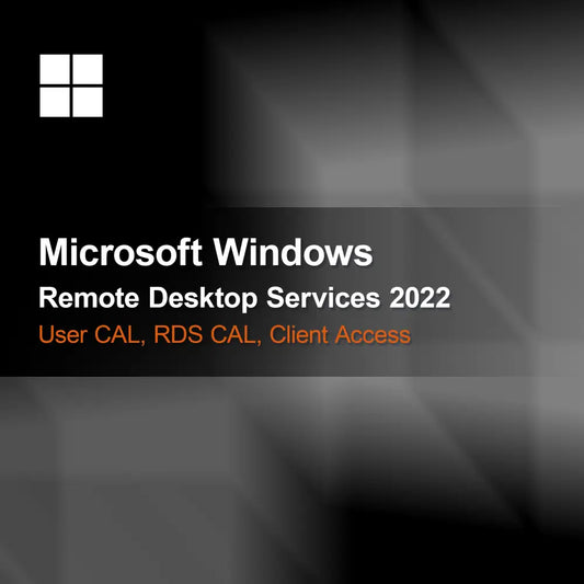 Microsoft Windows Remote Desktop Services 2022, User CAL, RDS CAL, Licencja dostępu klienta