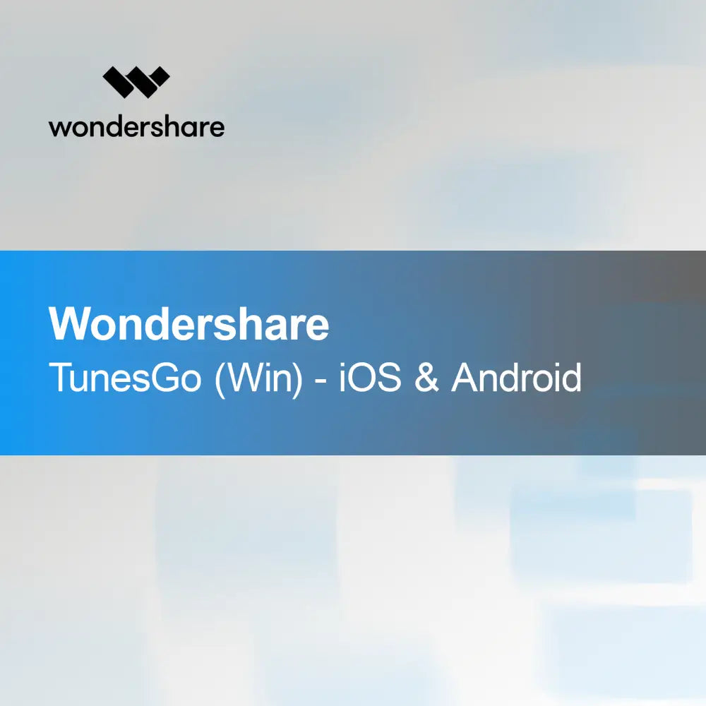 Wondershare TunesGo (Win) - iOS i Android