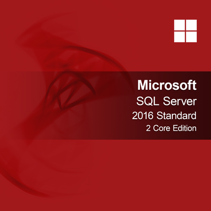 Microsoft SQL Server 2016 Standard - Edycja 2 rdzenie