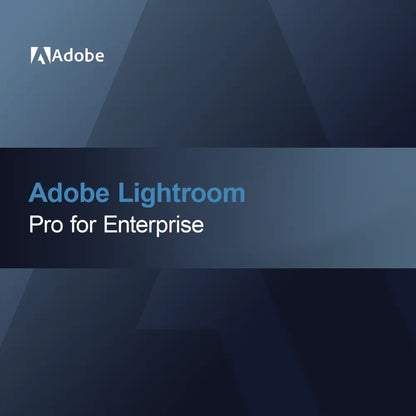 Adobe Lightroom - Pro dla przedsiębiorstw