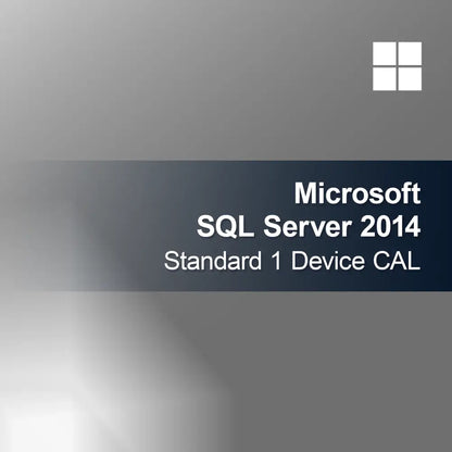 Microsoft SQL Server 2014 Standard 1 Device CAL