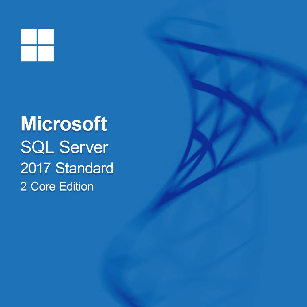 Microsoft SQL Server 2017 Standard, edycja 2-rdzeniowa