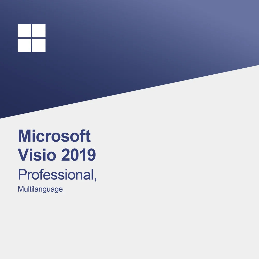 Microsoft Visio 2019 Professional, wielojęzyczny