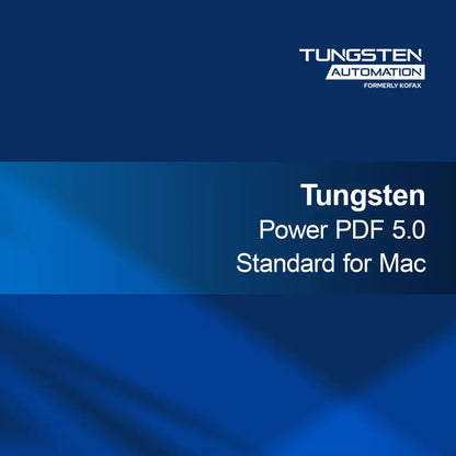 Tungsten Power PDF 5.0 Standard dla Mac